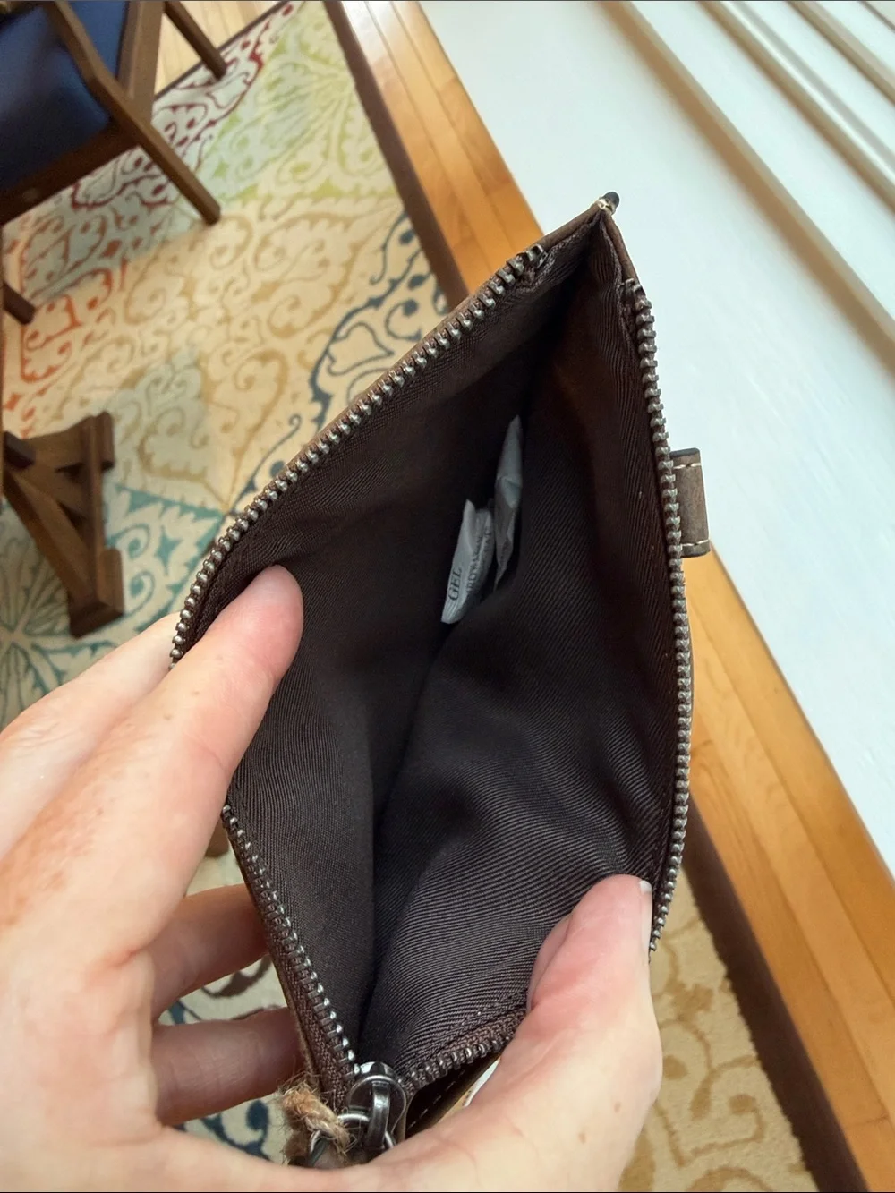 Tony Lama compact leather